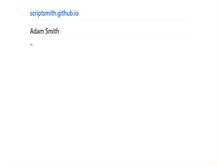 Tablet Screenshot of adamsm.com